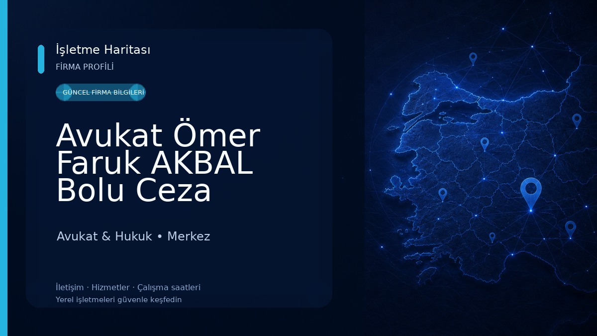 Avukat Ömer Faruk AKBAL Bolu Ceza Avukatı | Bolu Boşanma Avukatı | Bolu Tazminat Avukatı | Bolu Avukat