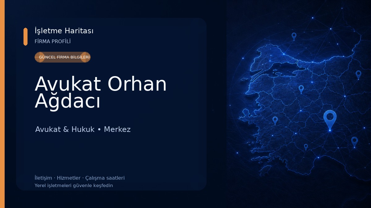 Avukat Orhan Ağdacı Avukat & Hukuk