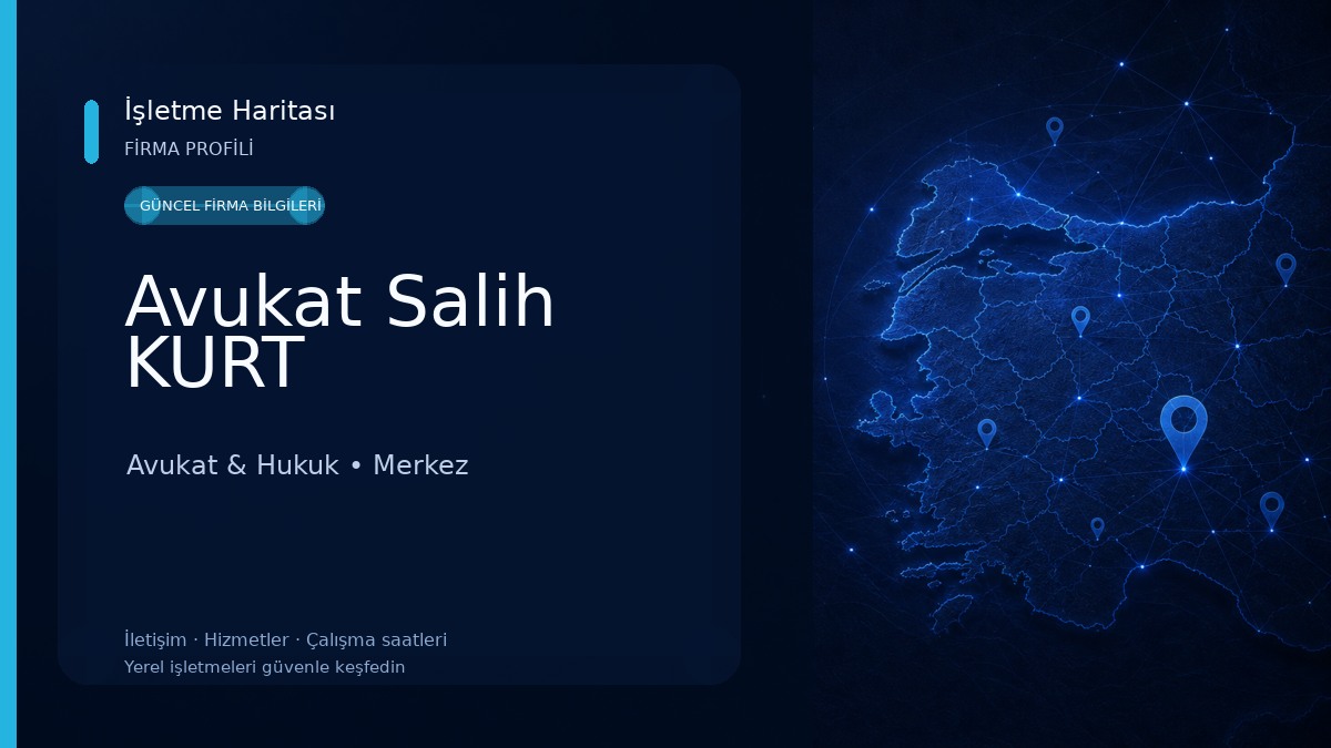 Avukat Salih KURT