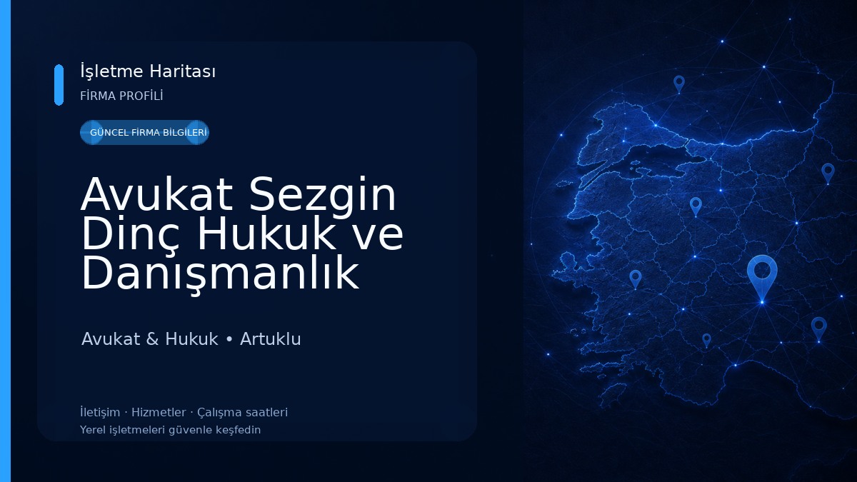 Avukat Sezgin Dinç Hukuk ve Danışmanlık Bürosu