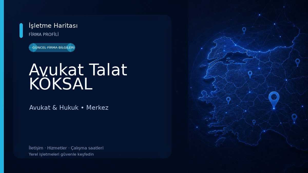 Avukat Talat KÖKSAL 