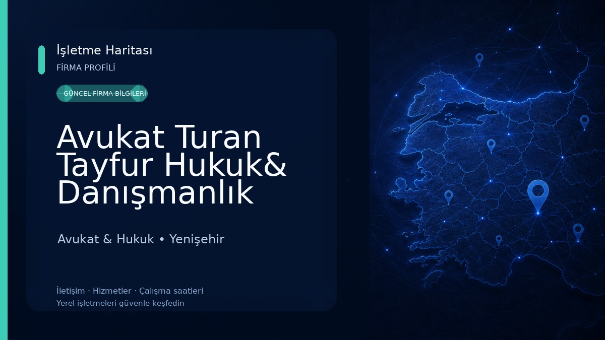 Avukat Turan Tayfur Hukuk& Danışmanlık Avukat & Hukuk
