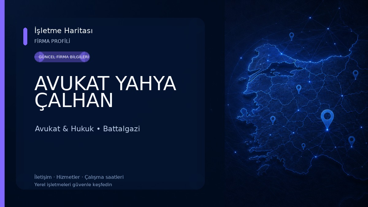 AVUKAT YAHYA ÇALHAN Avukat & Hukuk