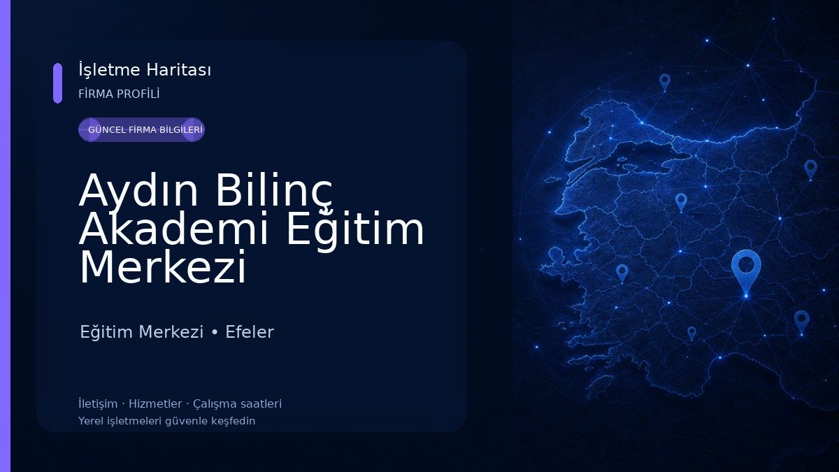 Aydın Bilinç Akademi Eğitim Merkezi