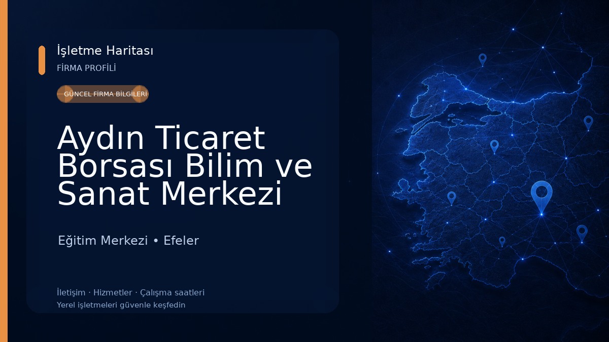Aydın Ticaret Borsası Bilim ve Sanat Merkezi