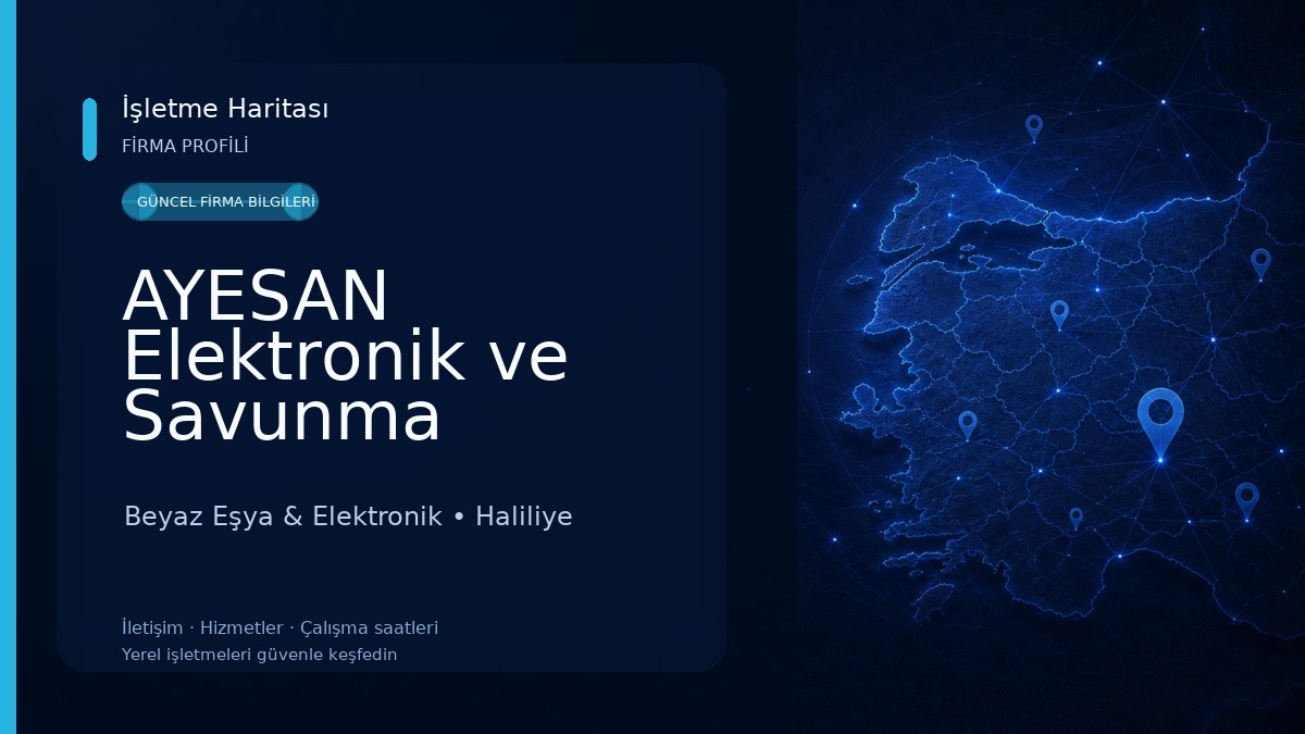 AYESAN Elektronik ve Savunma Teknolojileri