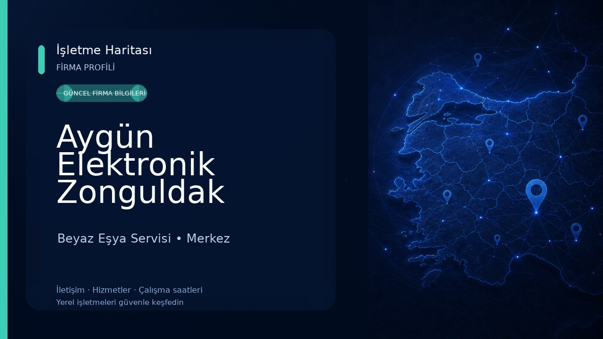 Aygün Elektronik Zonguldak Beyaz Eşya Servisi