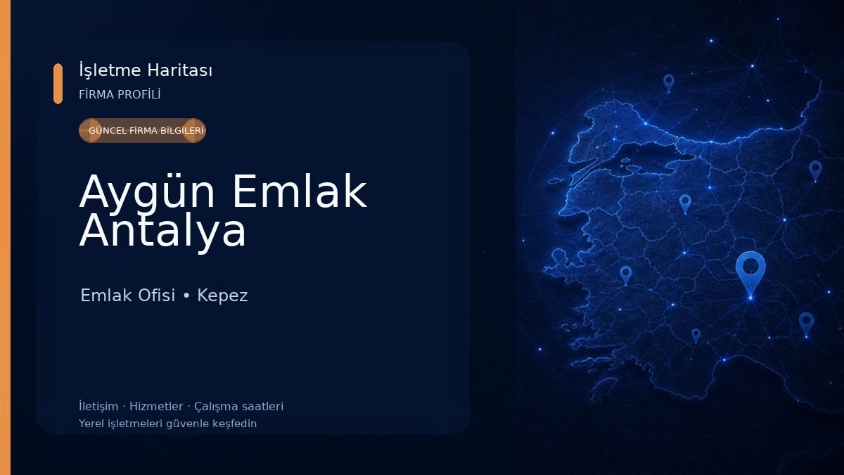 Aygün Emlak Antalya Emlak Ofisi