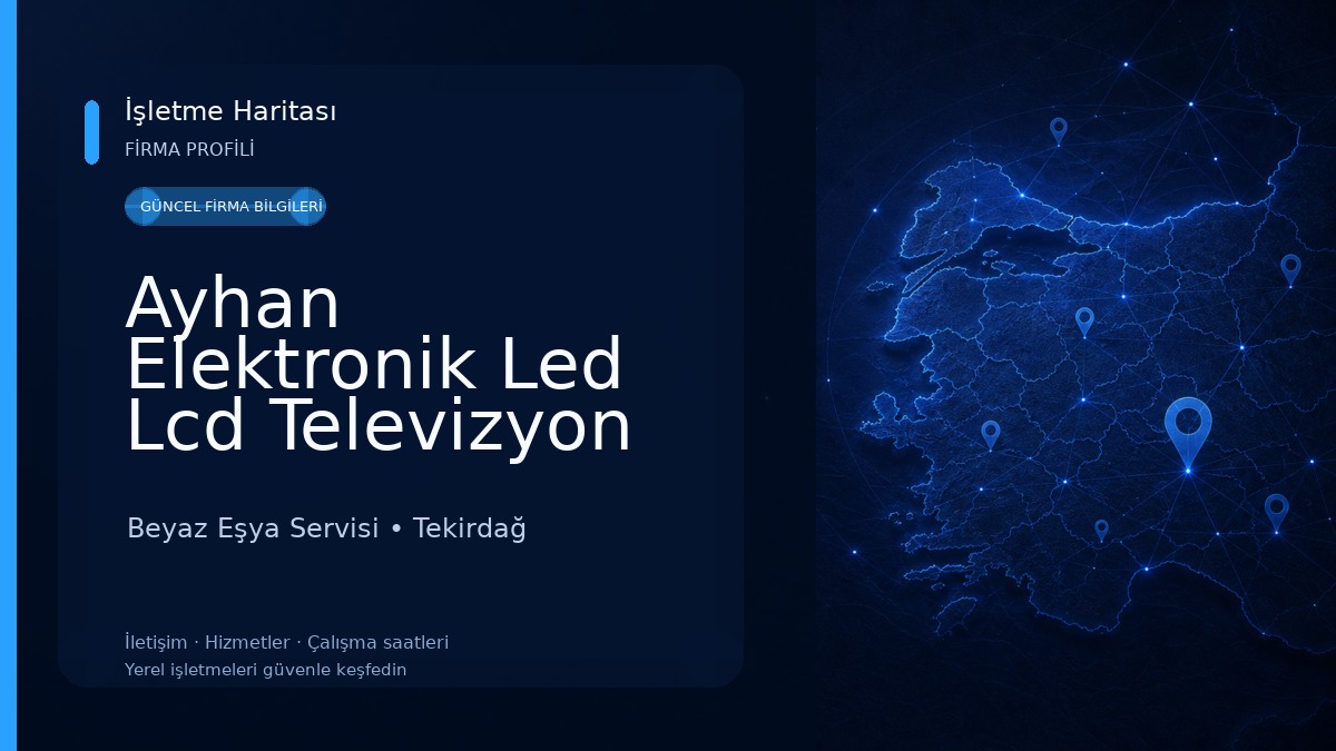 Ayhan Elektronik Led Lcd Televizyon Kombi kartı Tamir Servisi Beyaz Eşya Servisi