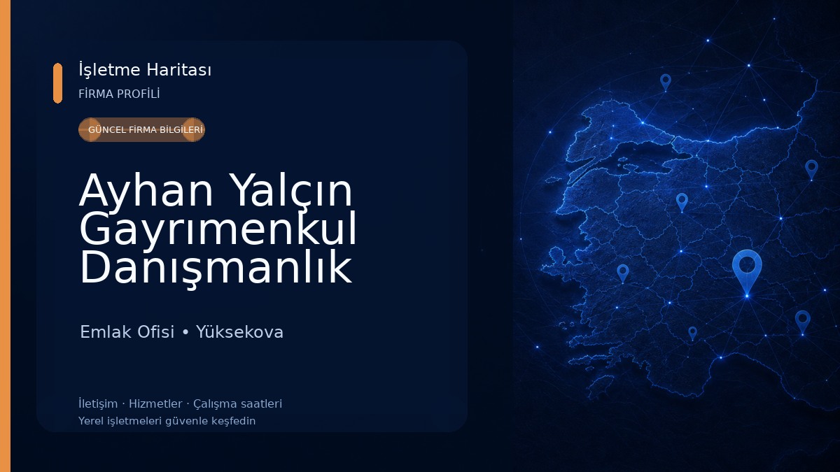Ayhan Yalçın Gayrımenkul Danışmanlık 