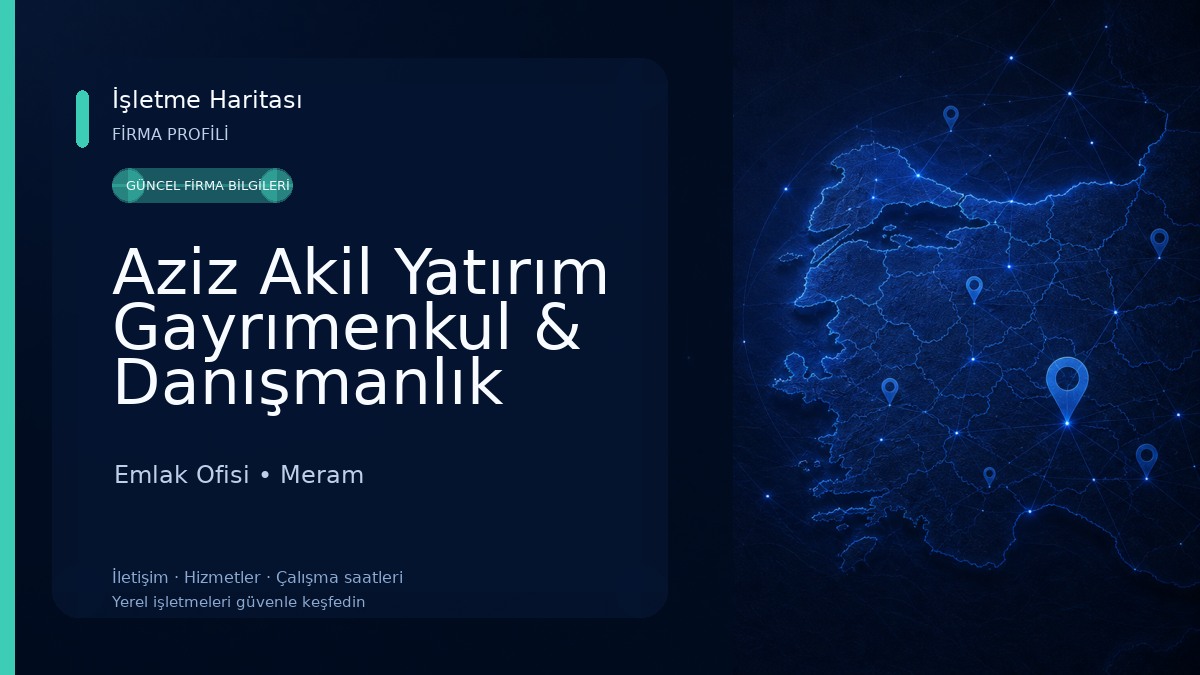 Aziz Akil Yatırım Gayrımenkul & Danışmanlık