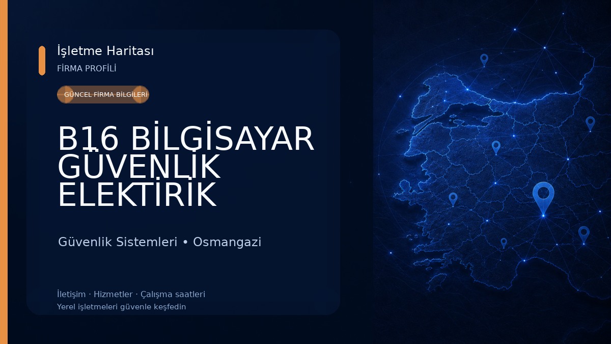 B16 BİLGİSAYAR GÜVENLİK ELEKTİRİK SİSTEMLERİ 