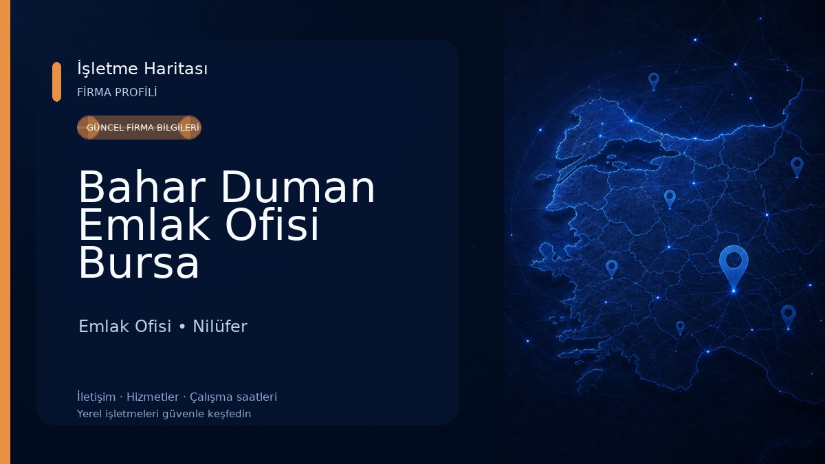Bahar Duman Emlak Ofisi Bursa
