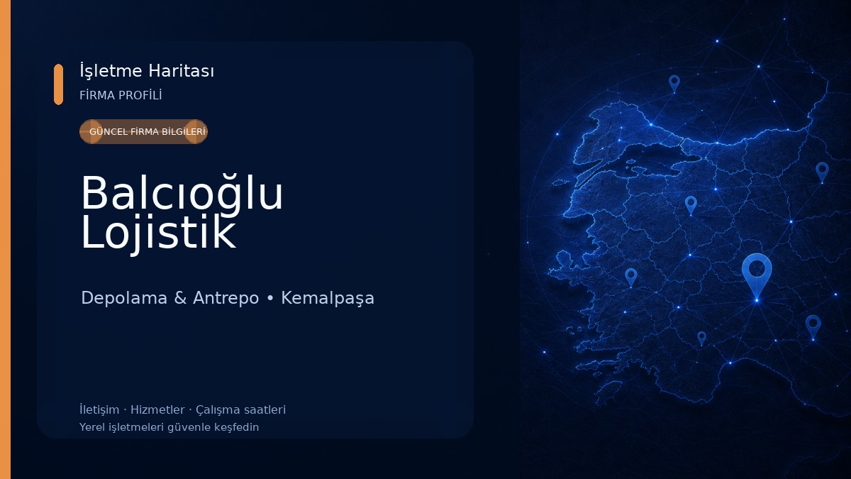 Balcıoğlu Lojistik Depolama & Antrepo