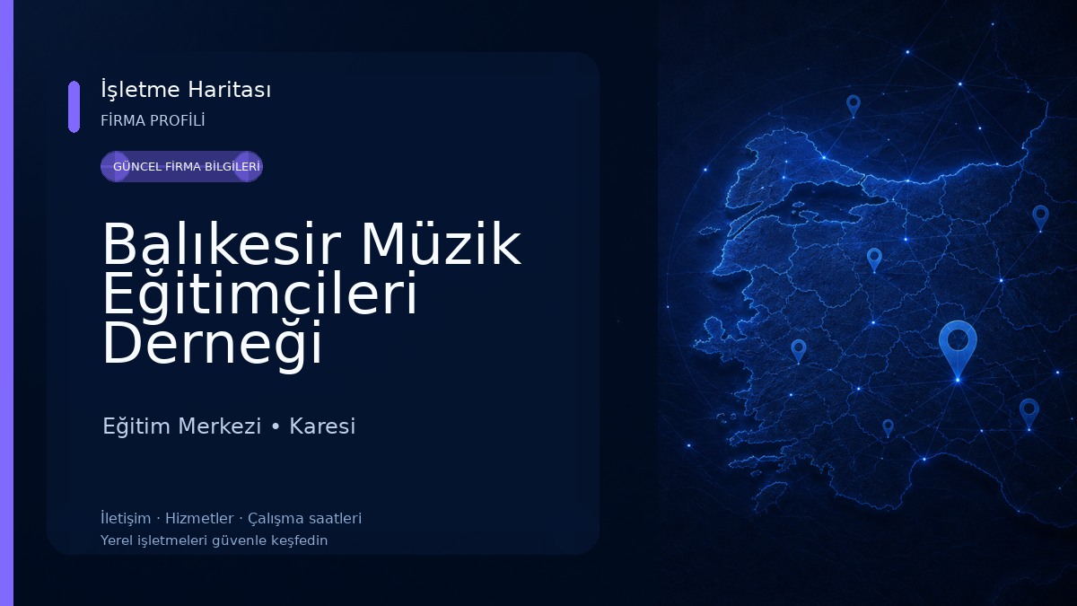 Balıkesir Müzik Eğitimcileri Derneği Eğitim Merkezi