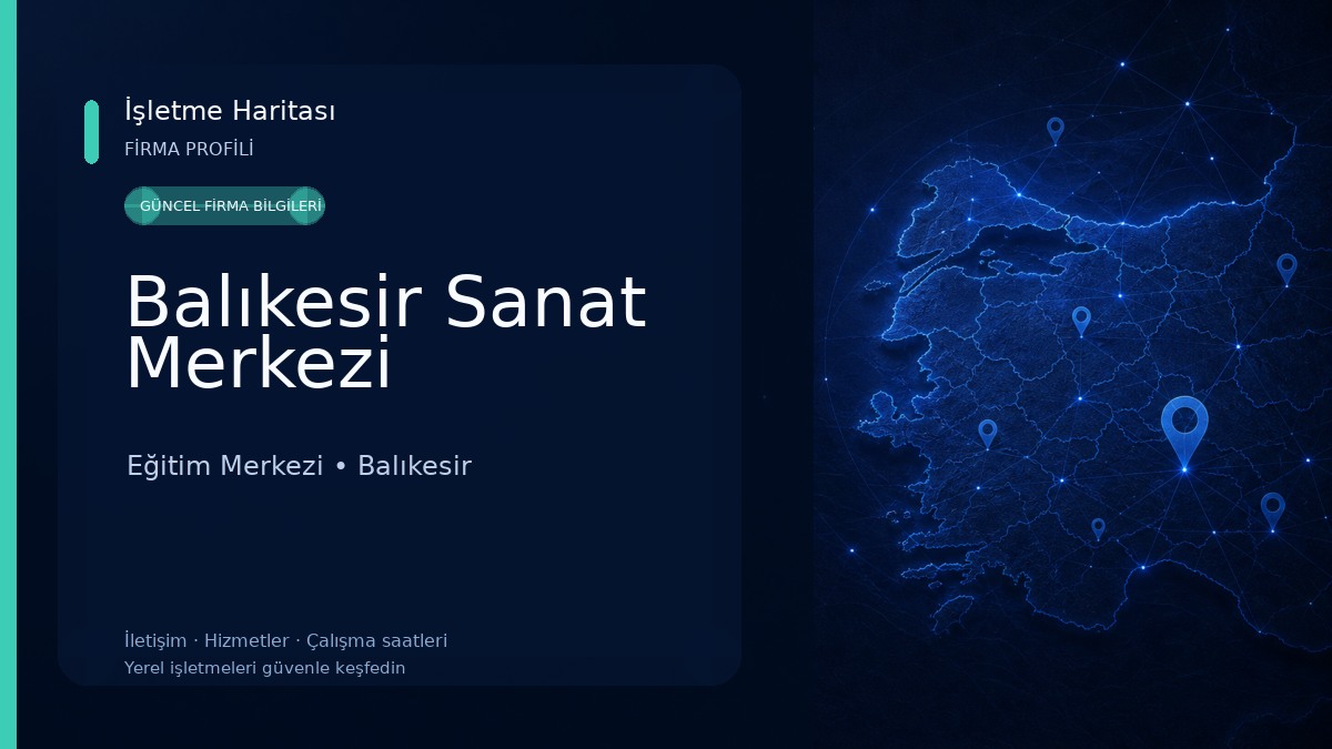 Balıkesir Sanat Merkezi Eğitim Merkezi