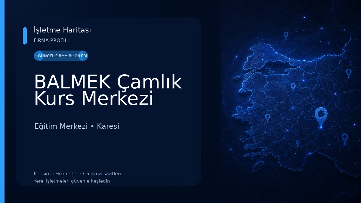 BALMEK Çamlık Kurs Merkezi