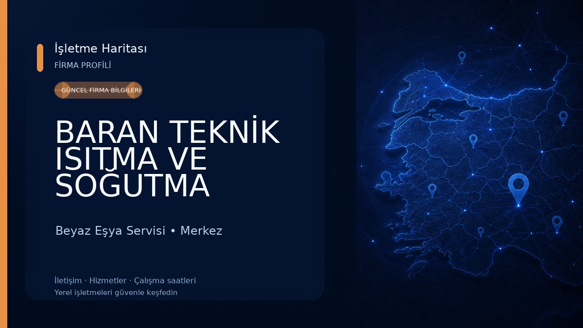 BARAN TEKNİK ISITMA VE SOĞUTMA SİSTEMLERİ 