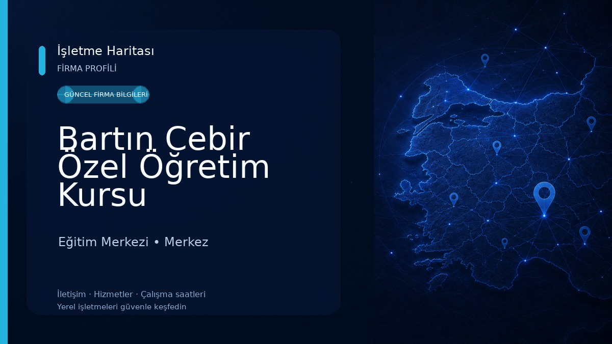 Bartın Cebir Özel Öğretim Kursu Eğitim Merkezi
