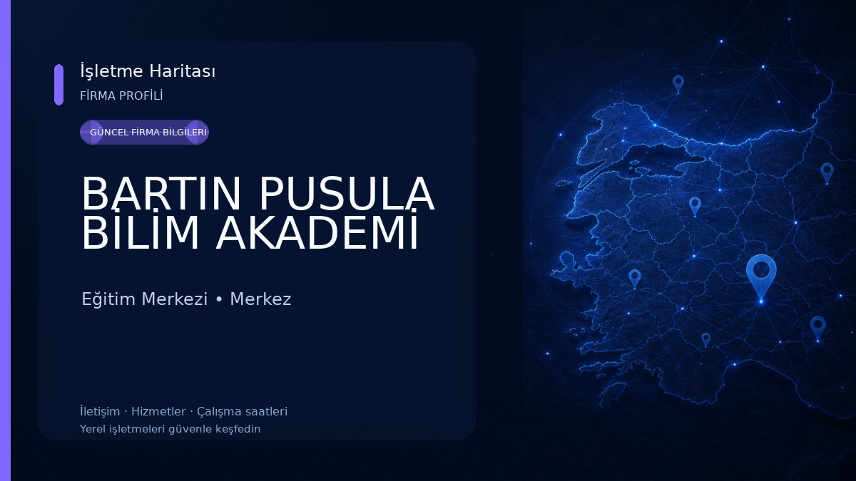 BARTIN PUSULA BİLİM AKADEMİ