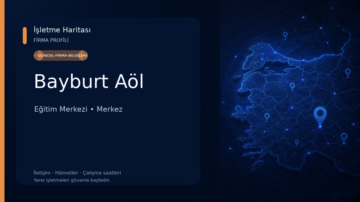 Bayburt Aöl Eğitim Merkezi