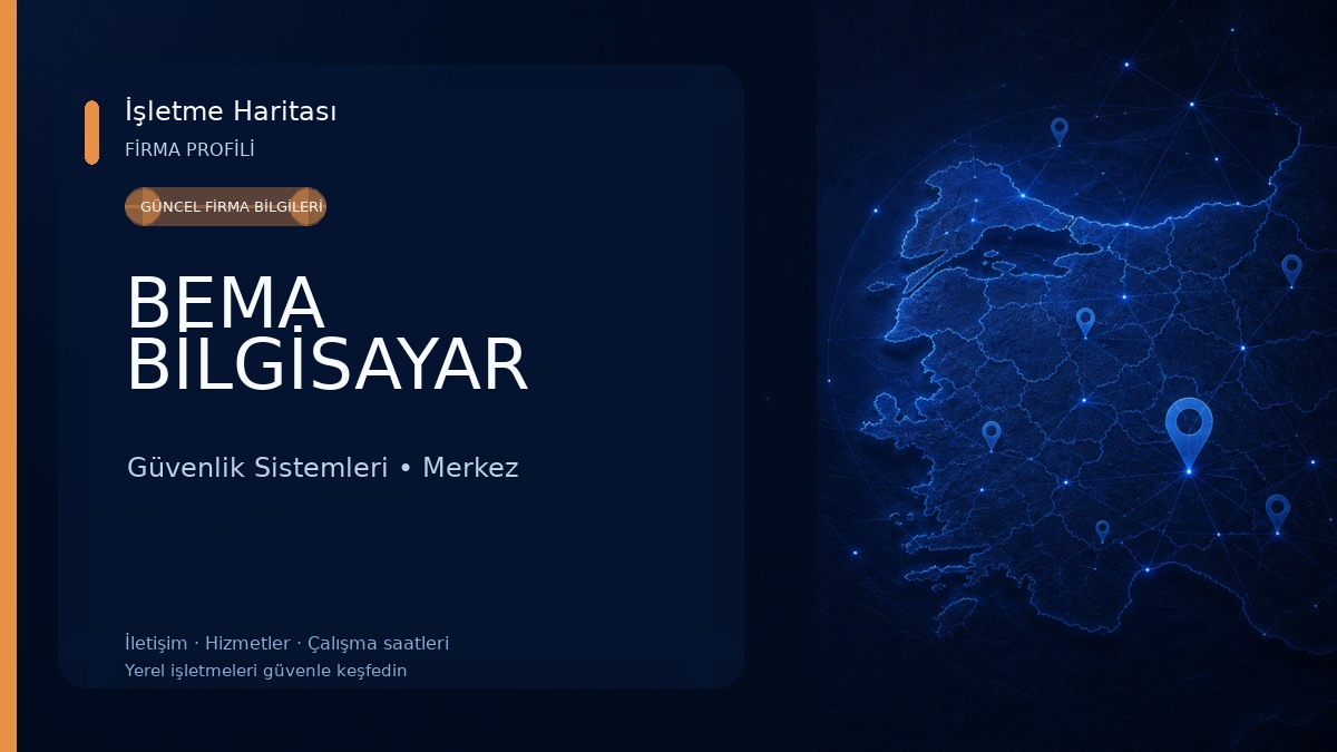BEMA BİLGİSAYAR Güvenlik Sistemleri