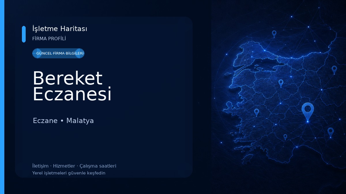 Bereket Eczanesi Eczane