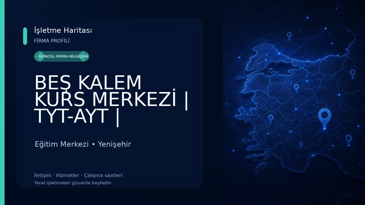 BEŞ KALEM KURS MERKEZİ | TYT-AYT | MERSİN