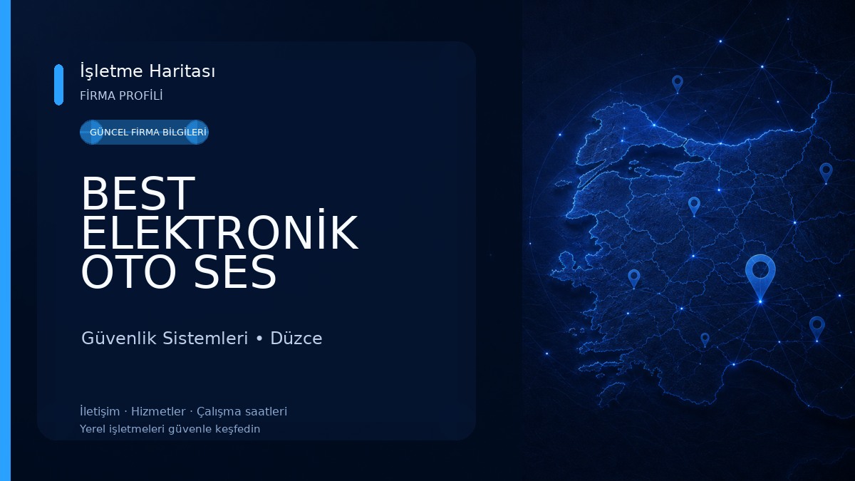 BEST ELEKTRONİK OTO SES MULTİMEDİA SİSTEMLERİ