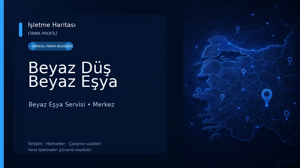 Beyaz Düş Beyaz Eşya Beyaz Eşya Servisi