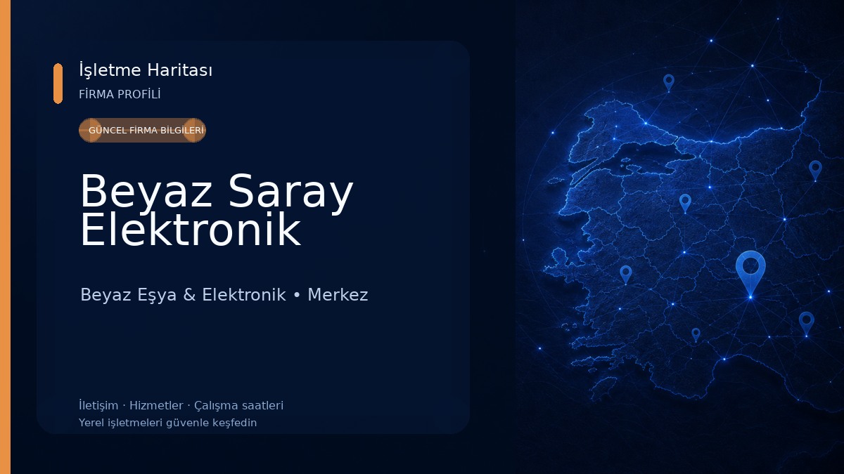 Beyaz Saray Elektronik Beyaz Eşya & Elektronik