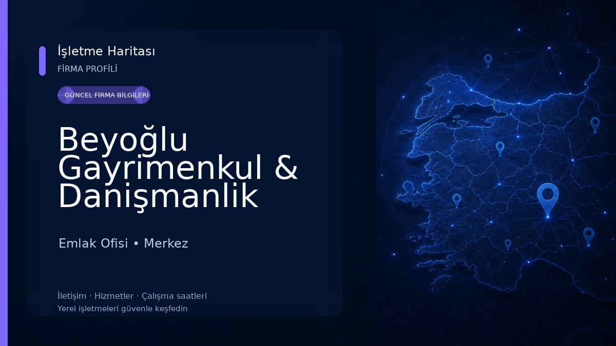 Beyoğlu Gayrimenkul & Danişmanlik