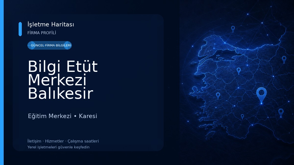 Bilgi Etüt Merkezi Balıkesir