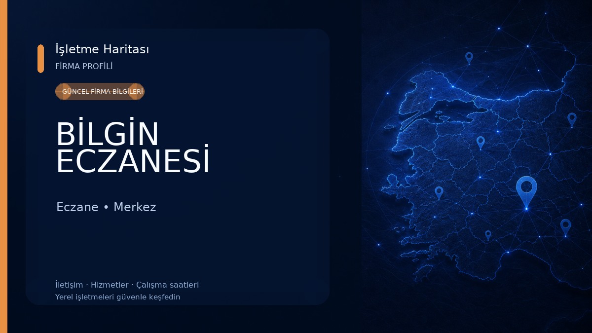 BİLGİN ECZANESİ Eczane