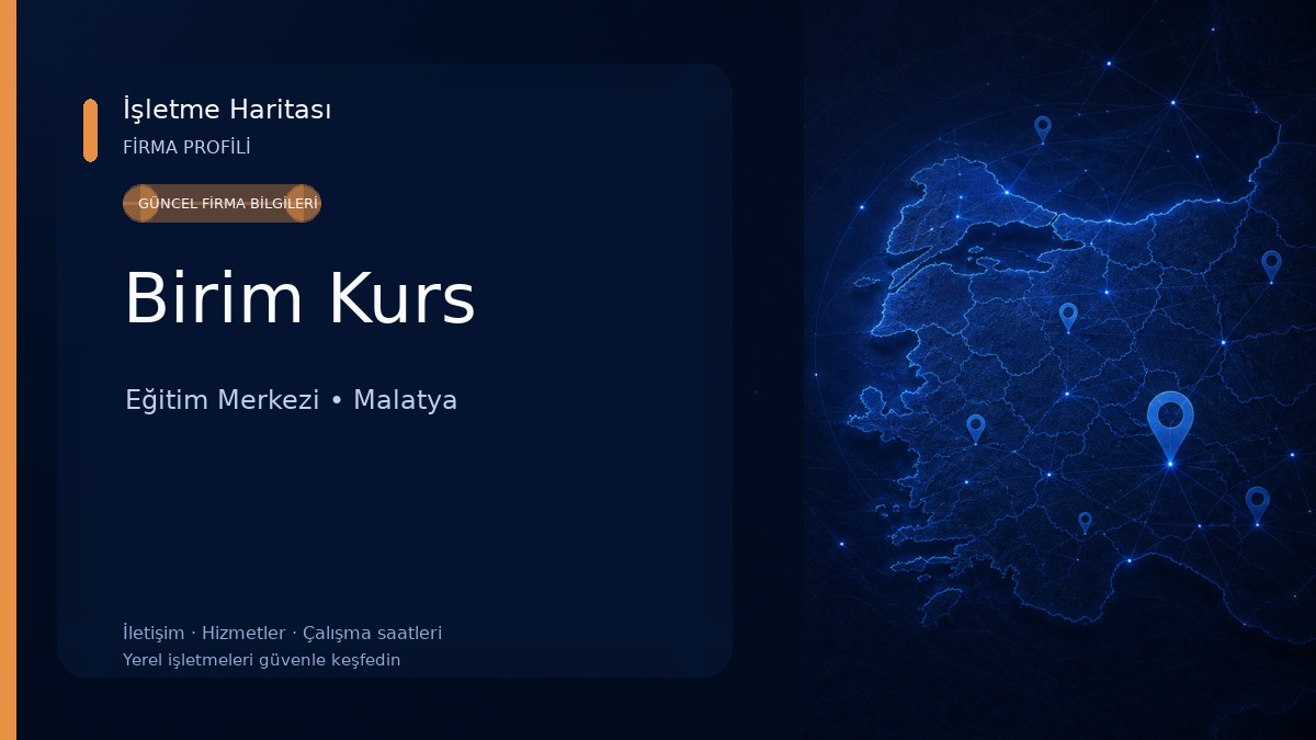 Birim Kurs