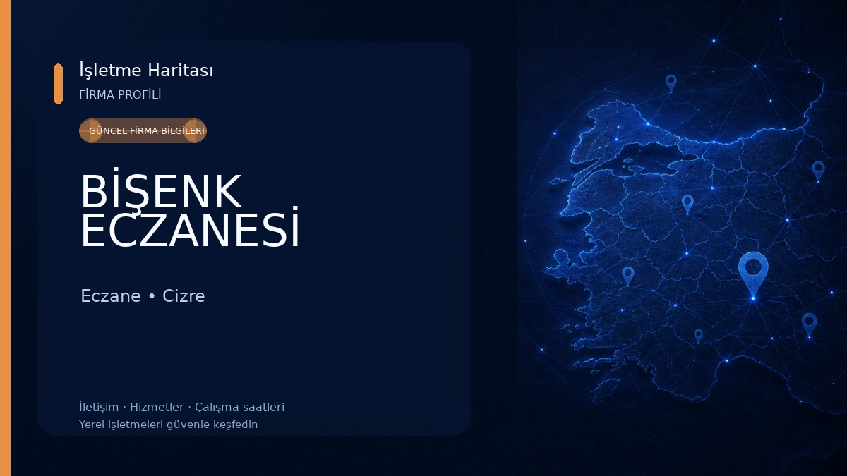 BİŞENK ECZANESİ Eczane