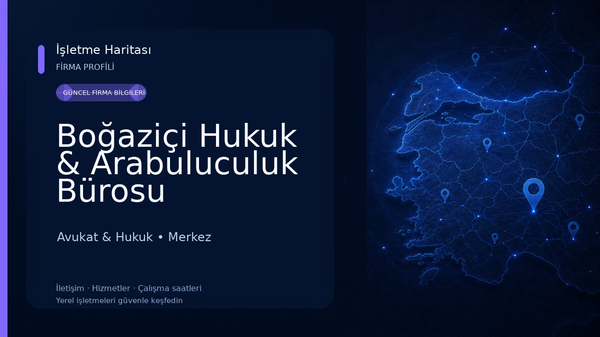 Boğaziçi Hukuk & Arabuluculuk Bürosu