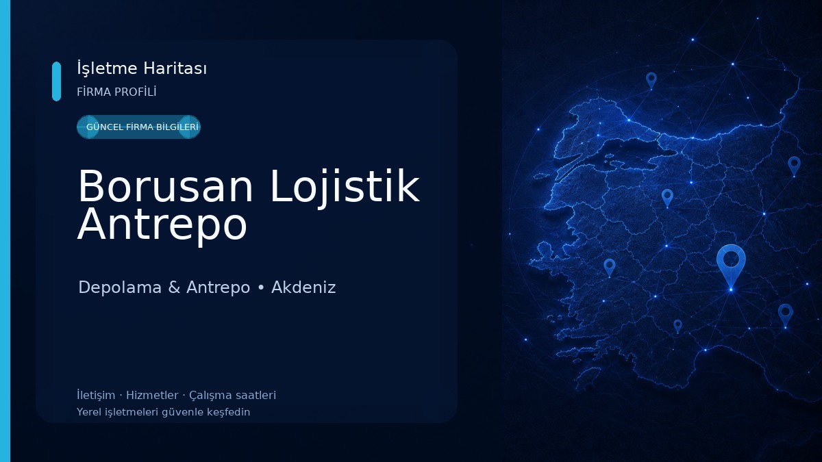 Borusan Lojistik Antrepo