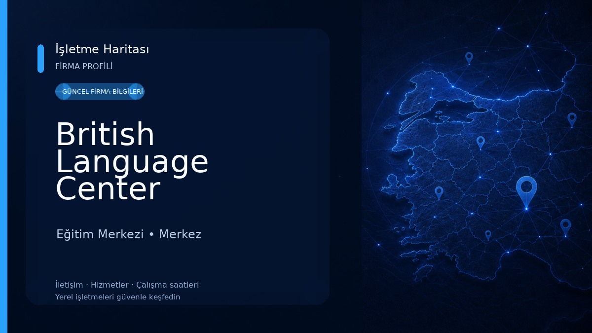 British Language Center Eğitim Merkezi
