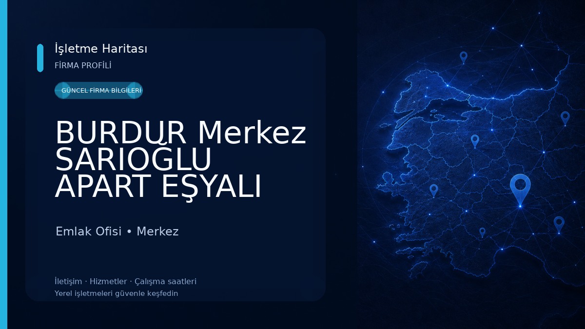 BURDUR Merkez SARIOĞLU APART EŞYALI DAİRELER
