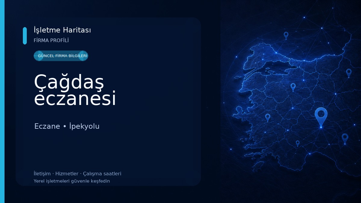 Çağdaş eczanesi Eczane