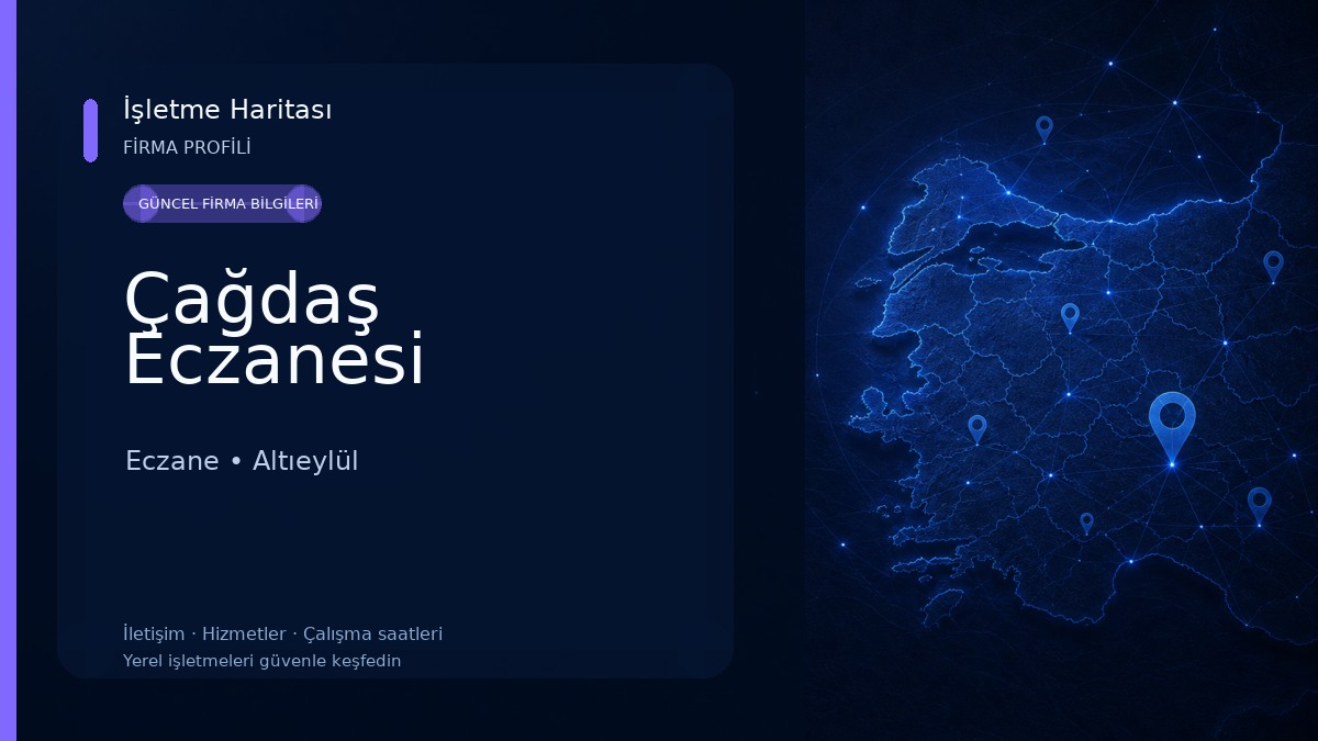 Çağdaş Eczanesi Eczane