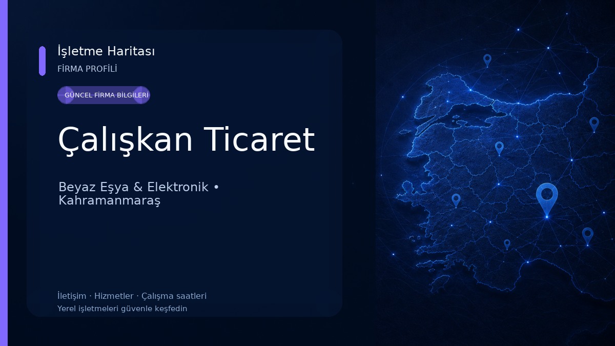 Çalışkan Ticaret