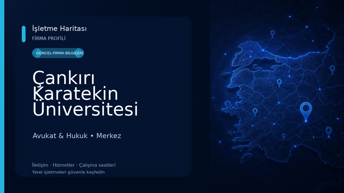 Çankırı Karatekin Üniversitesi Hukuk Fakültesi