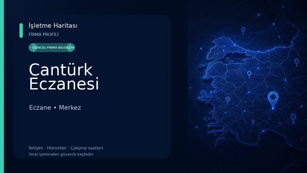 Cantürk Eczanesi