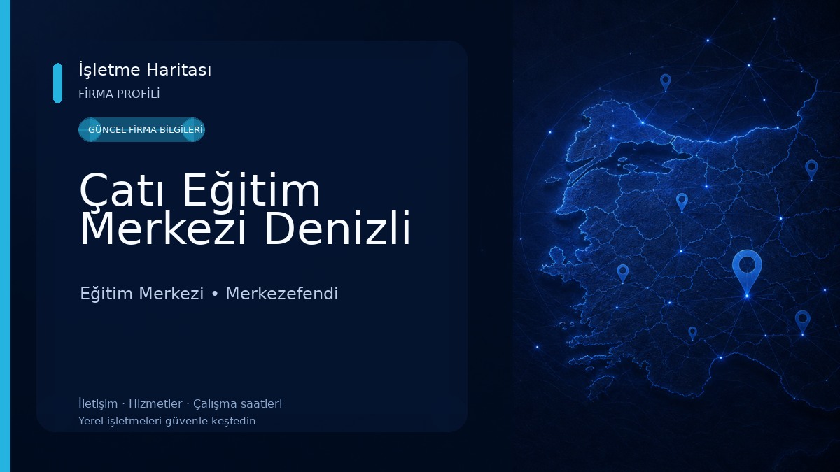 Çatı Eğitim Merkezi Denizli 