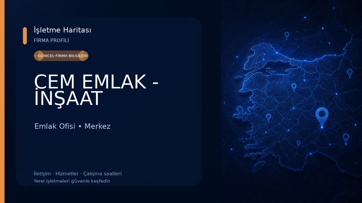 CEM EMLAK - İNŞAAT