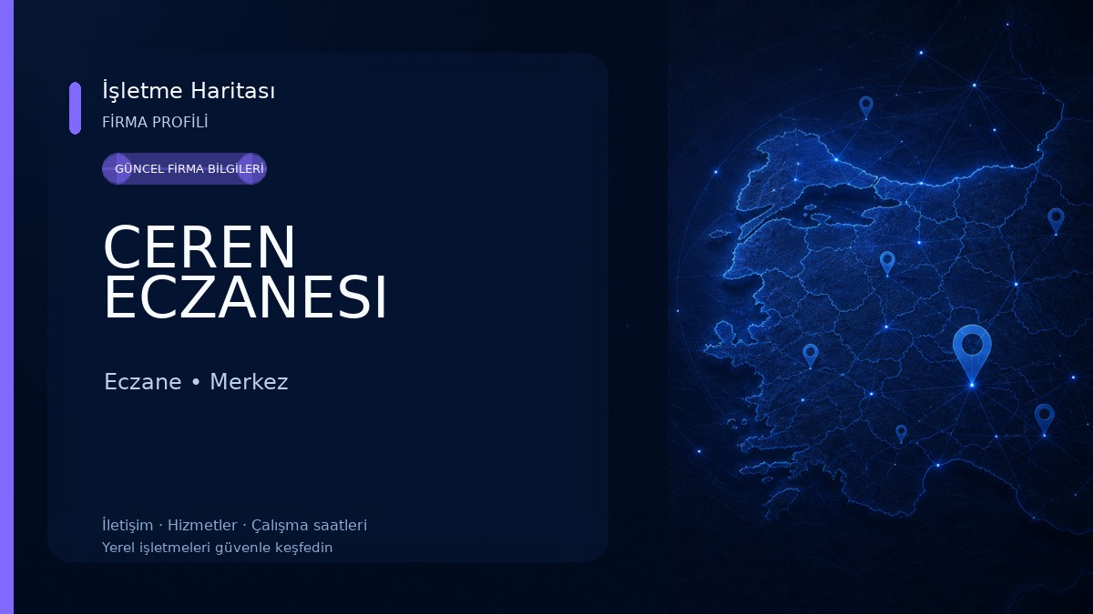 CEREN ECZANESI Eczane