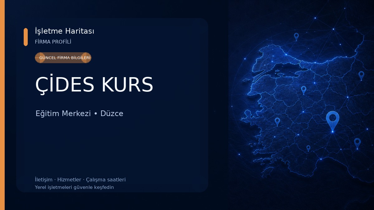 ÇİDES KURS Eğitim Merkezi