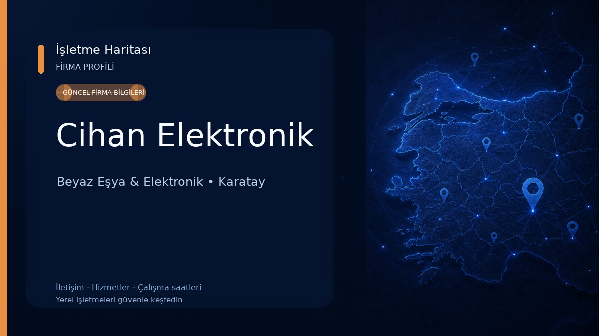 Cihan Elektronik Beyaz Eşya & Elektronik
